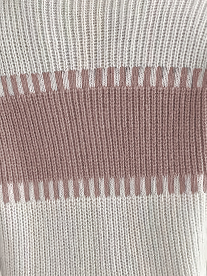 Adelaide | Colour-Block Striped Sweater