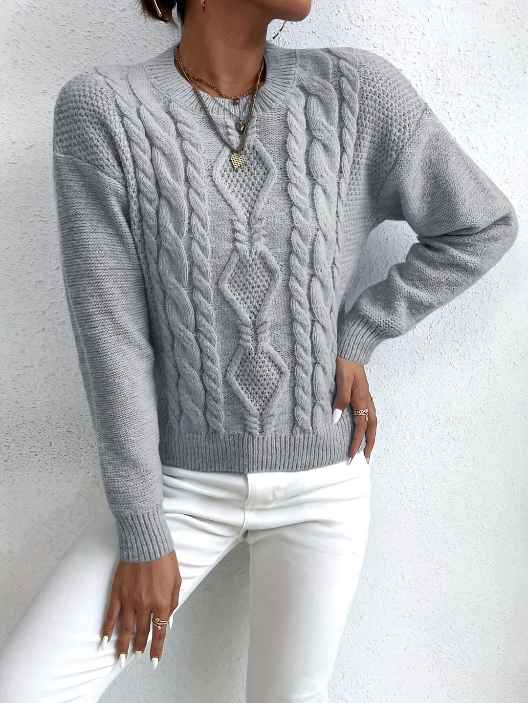Elsie | Chunky Cable-Knit Sweater