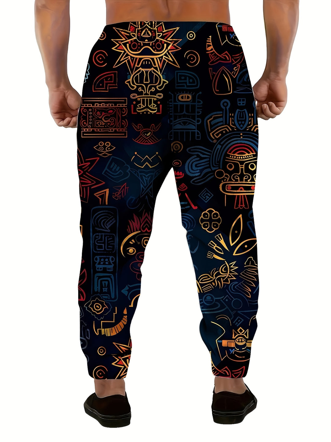 Wyatt | Bold Patterned Joggers