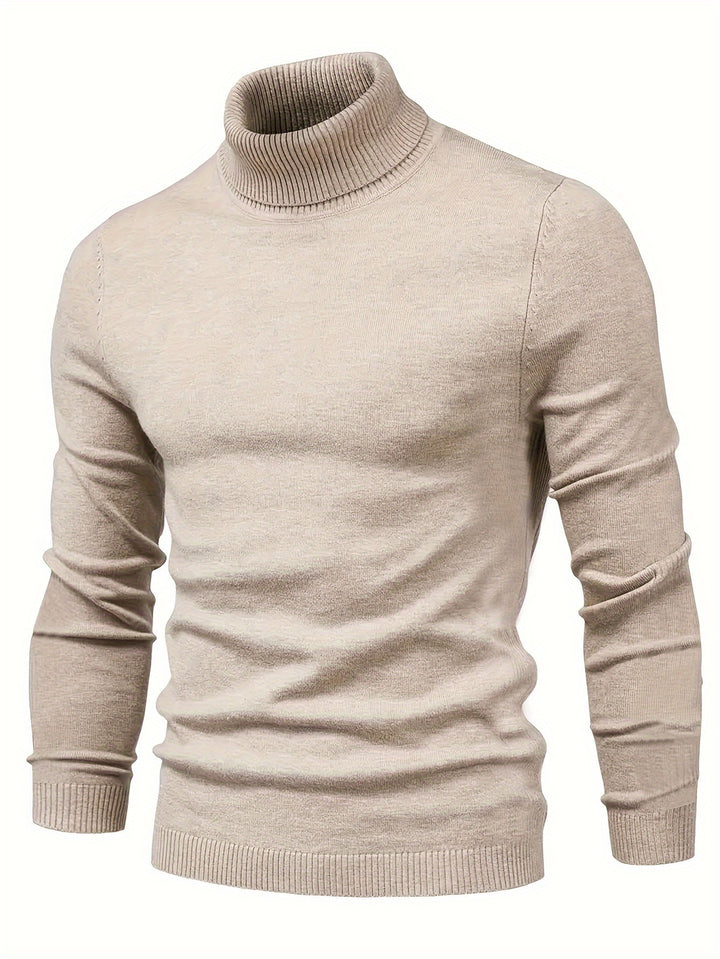 Malcolm | Classic Mock-Neck Sweater