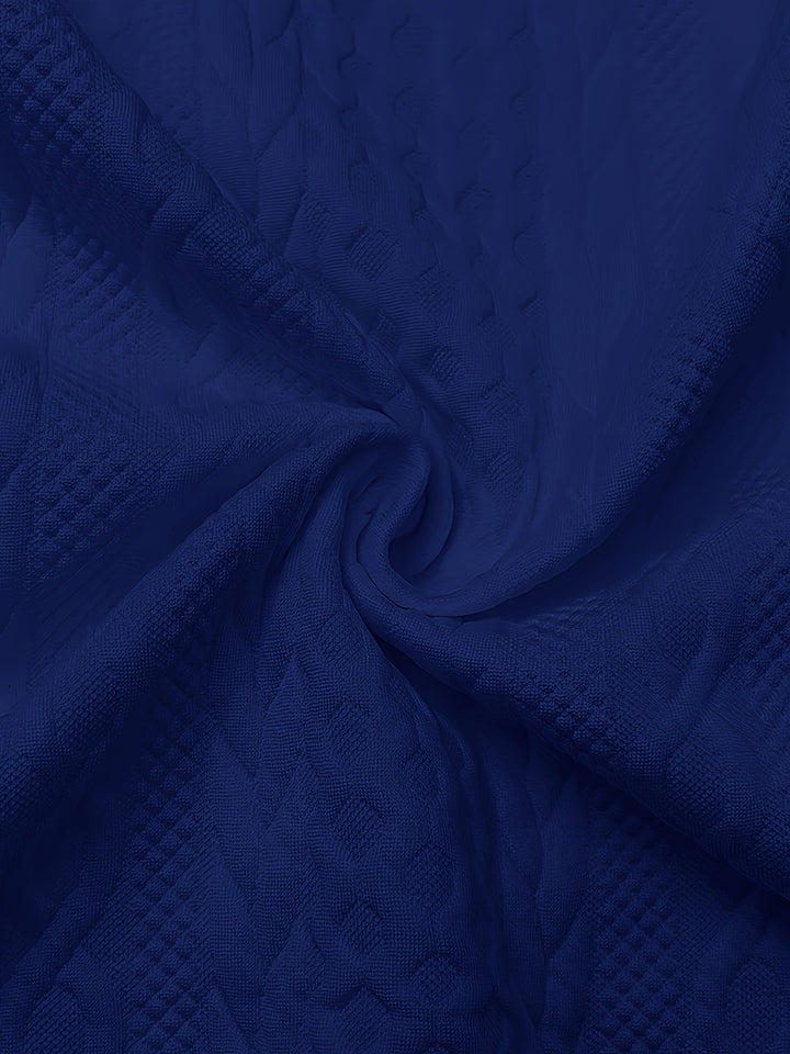 Georgia | Textured Half-Zip Sweatshirt