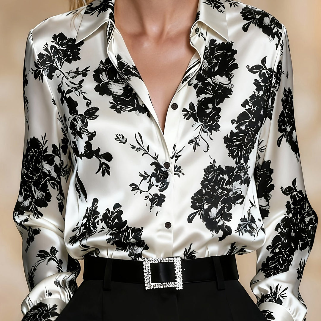 Cecily | Floral Elegant Blouse