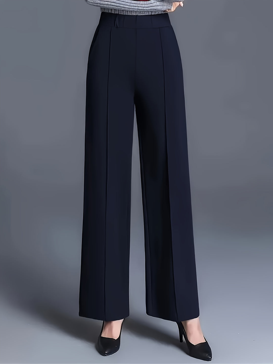 Claudia | High-Waisted Wide-Leg Pants