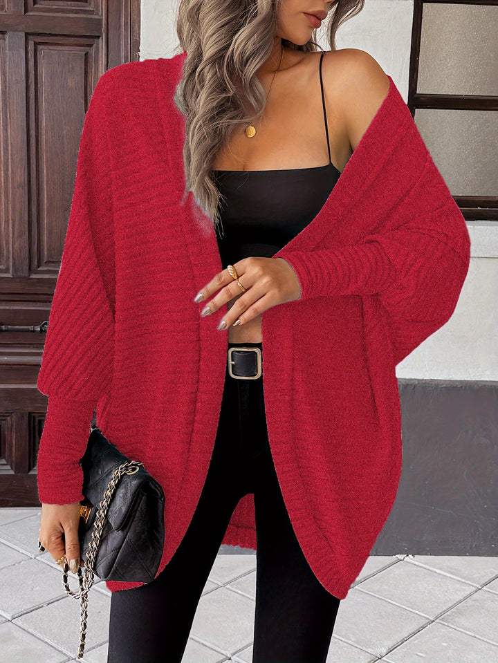 Odette | Relaxed Open-Front Cardigan