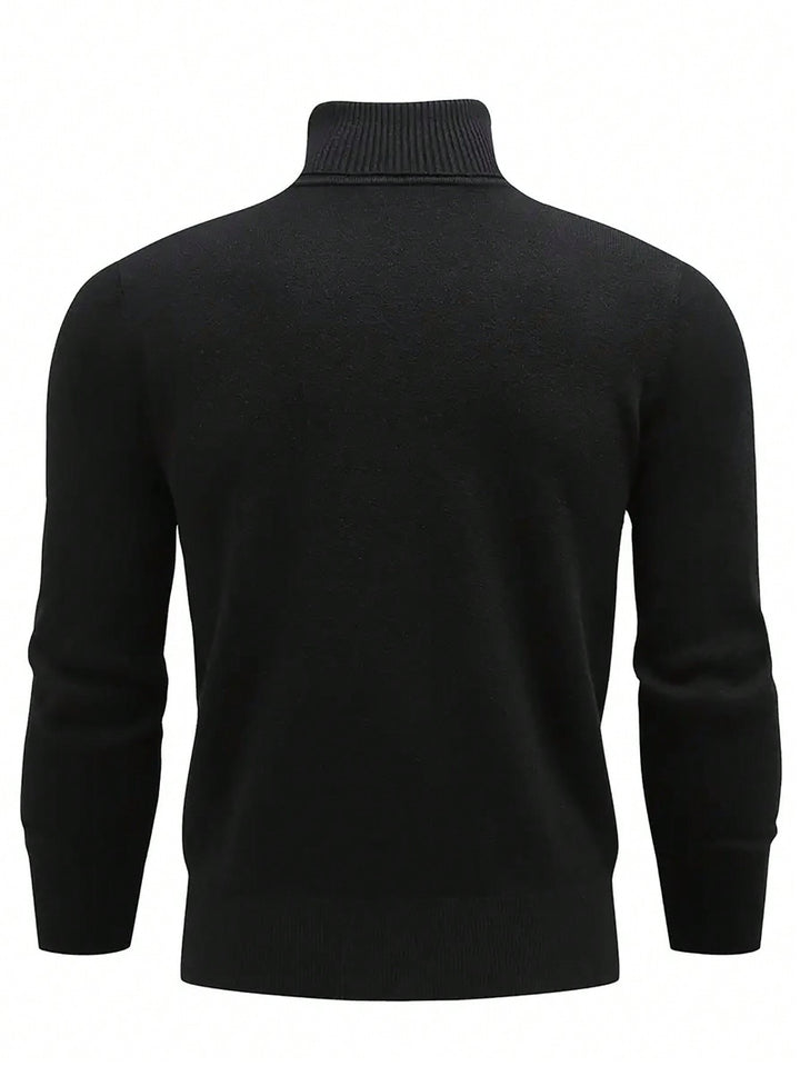 Dominic | Refined High-Neck Turtleneck