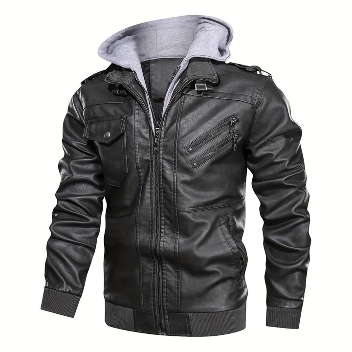Maddox | Hooded Moto Jacket