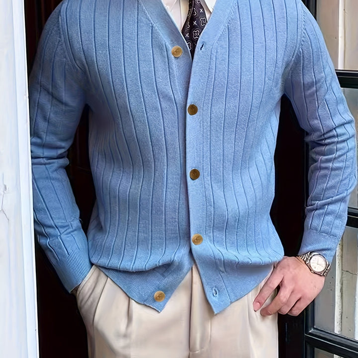 Oliver | Classic Button-Up Cardigan