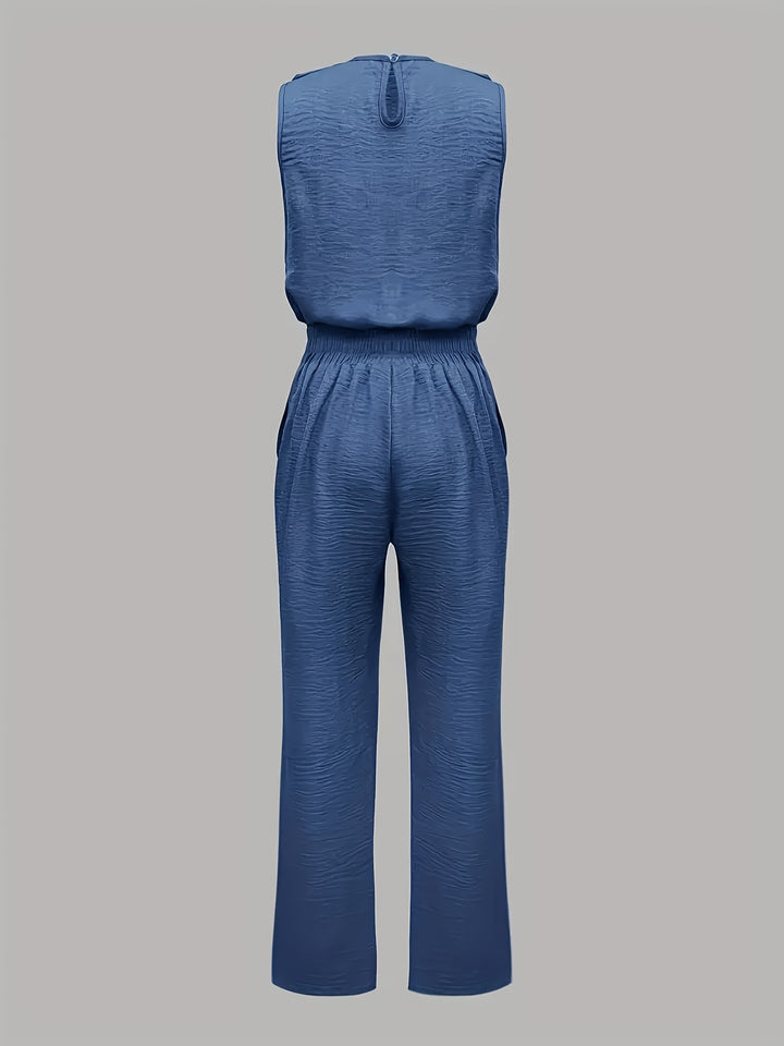 Selena | Refined Sleeveless Two-Piece Set