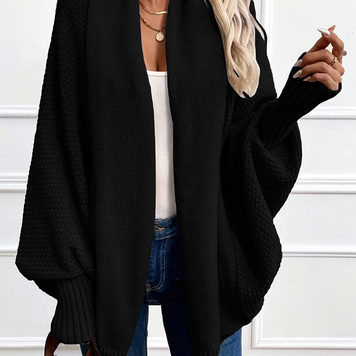 Clarissa | Draped Shawl-Collar Cardigan