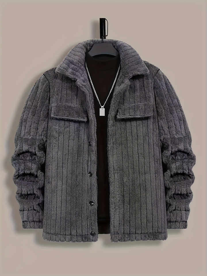Owen | Textured Button-Up Jacket