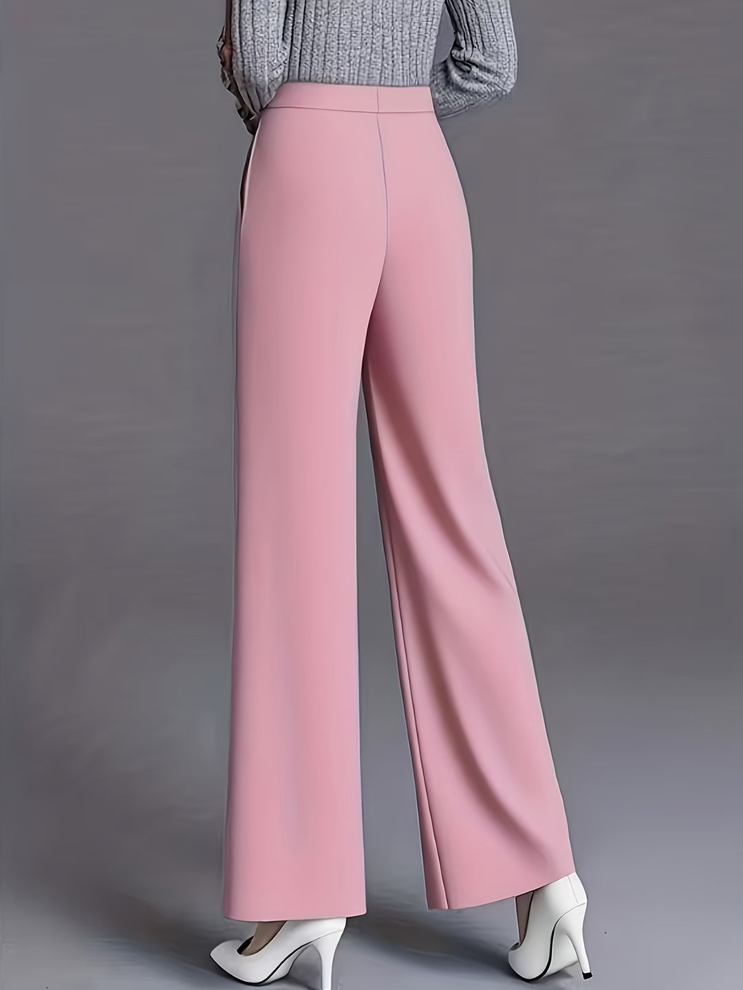 Claudia | High-Waisted Wide-Leg Pants