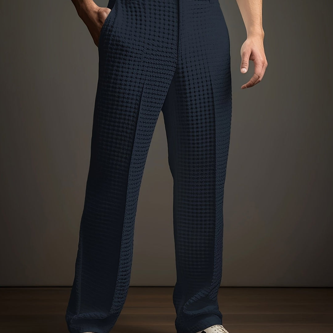 Harold | Relaxed Textured Trousers
