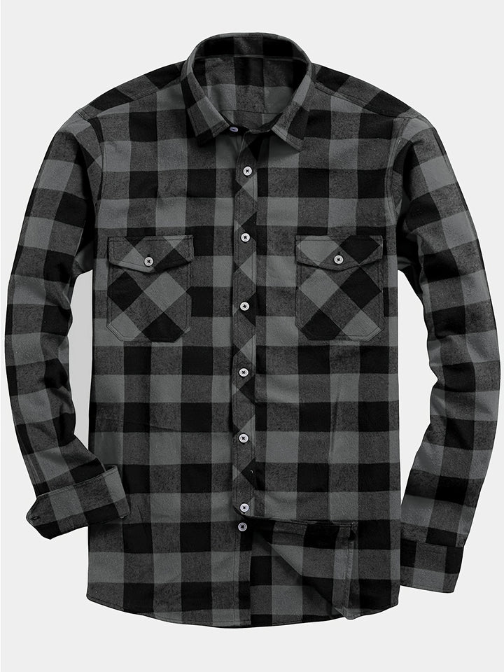 Miles | Classic Checked Flannel Shirt