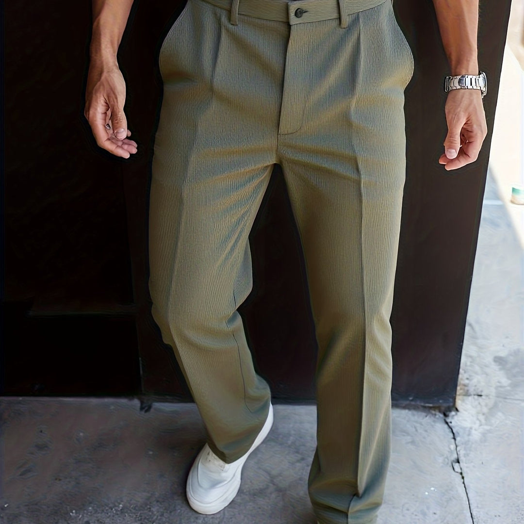 Vaughn | Tailored Straight-Leg Trousers