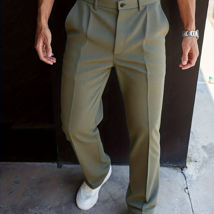 Vaughn | Tailored Straight-Leg Trousers