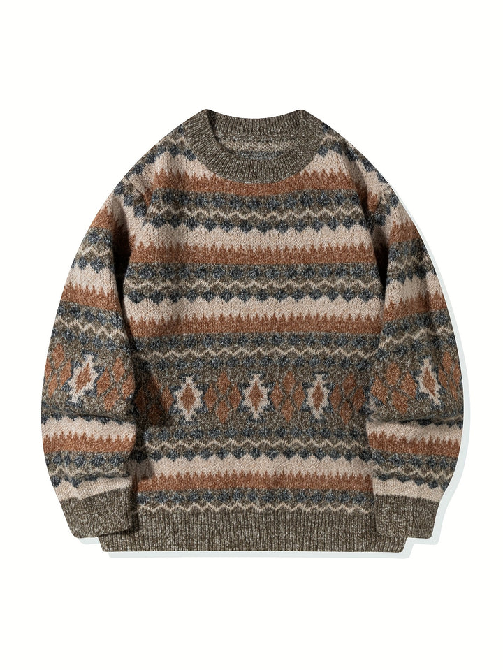 Rupert | Heritage Patterned Sweater