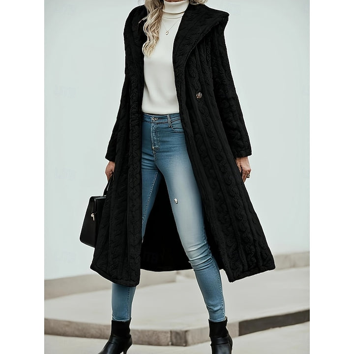 Georgina | Hooded Longline Coat