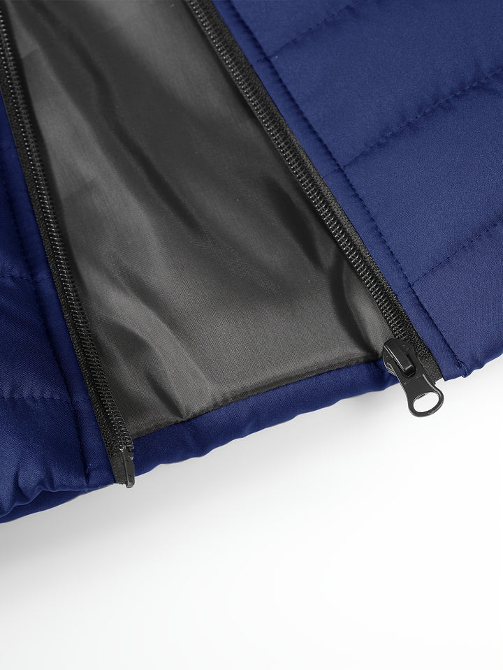 Donovan | Quilted Stand-Collar Vest