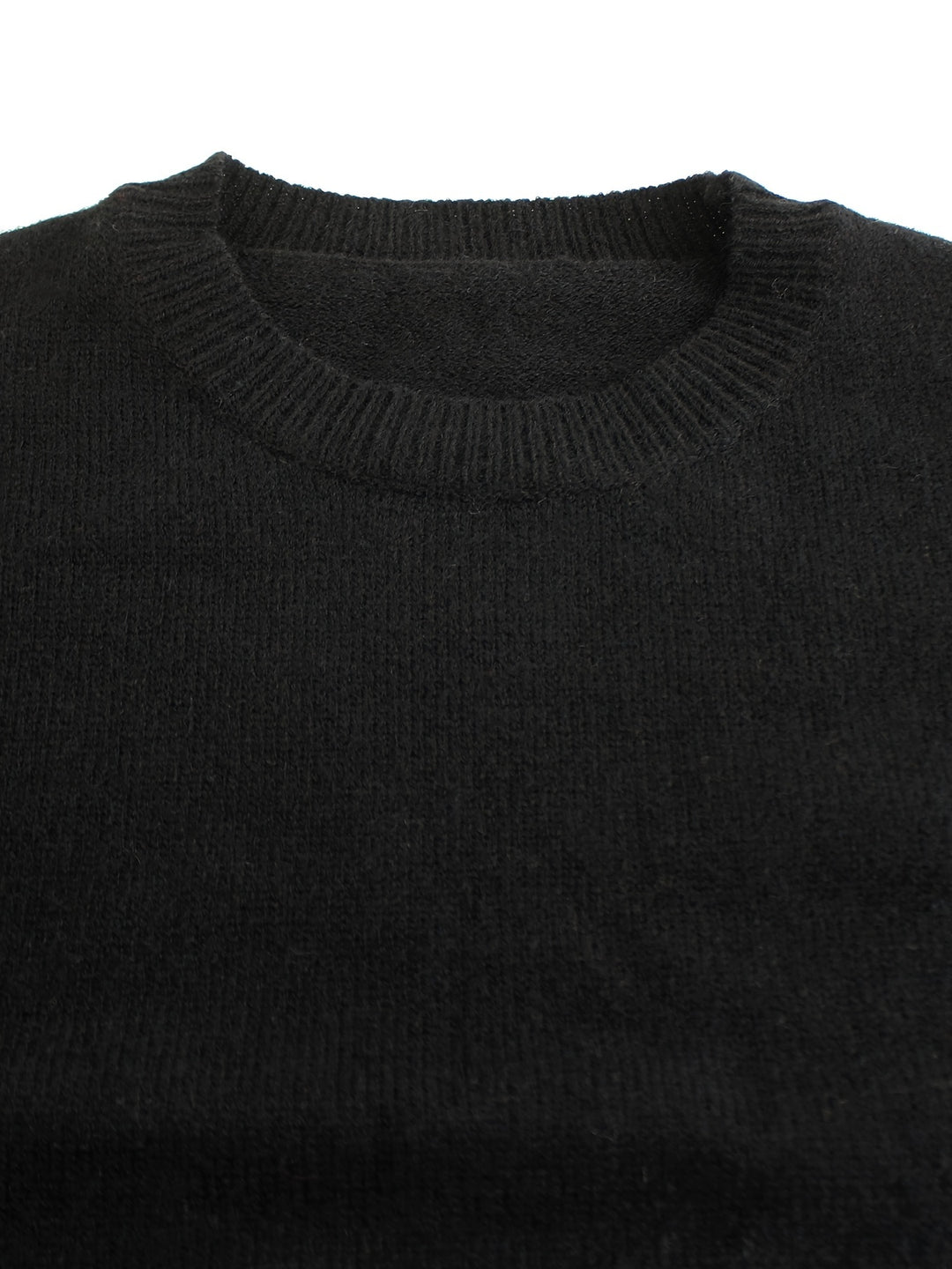 Lydia | Striped-Cuff Ribbed Sweater
