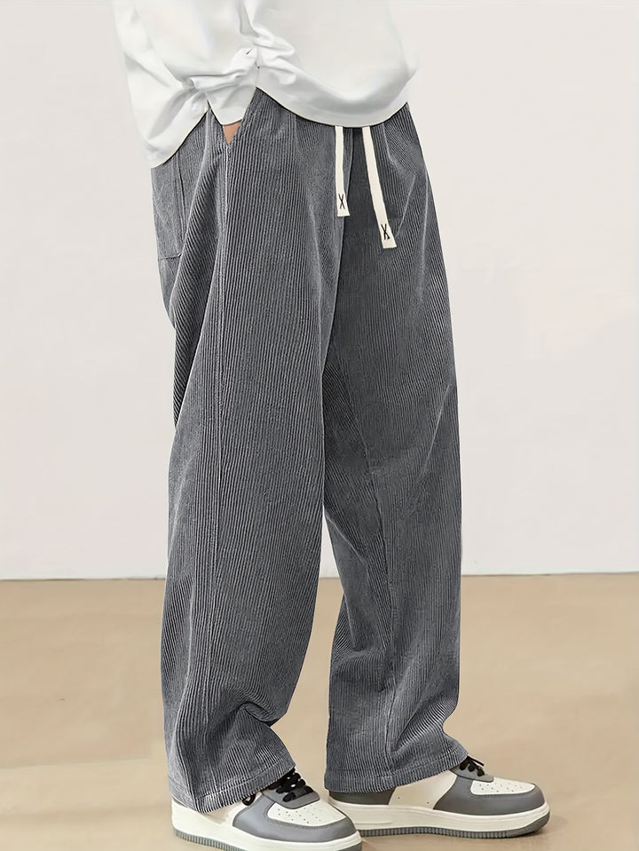 Reid | Relaxed Straight-Leg Pants