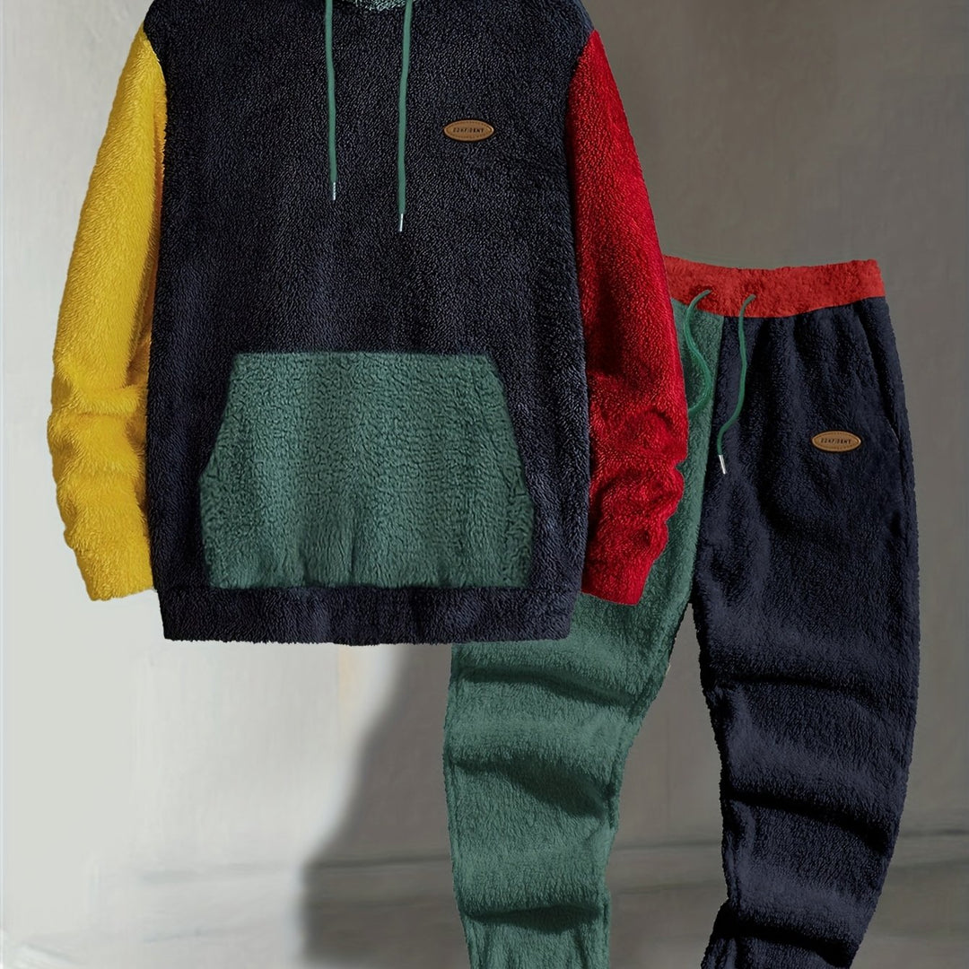 Vaughn | Cozy Color-Block Two-Piece Set