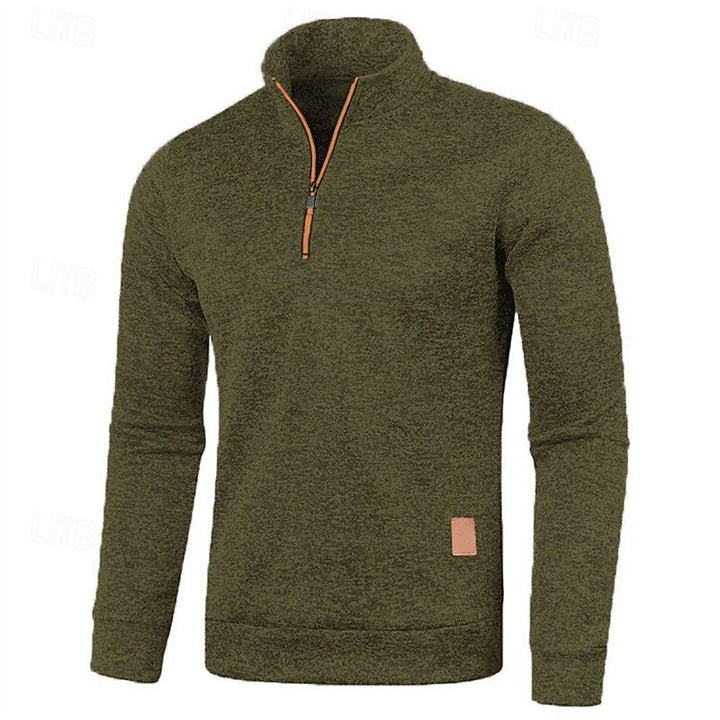 Camden | Quarter-Zip Textured Pullover Sweater