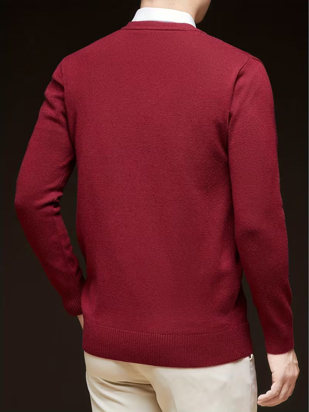 Ellis | Refined V-Neck Sweater