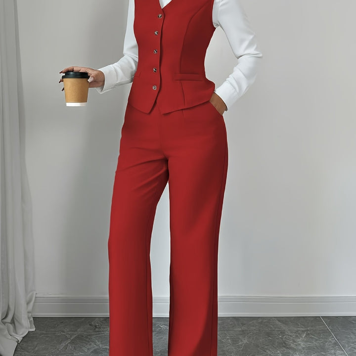 Miriam | Tailored Wide-Leg Trouser Set