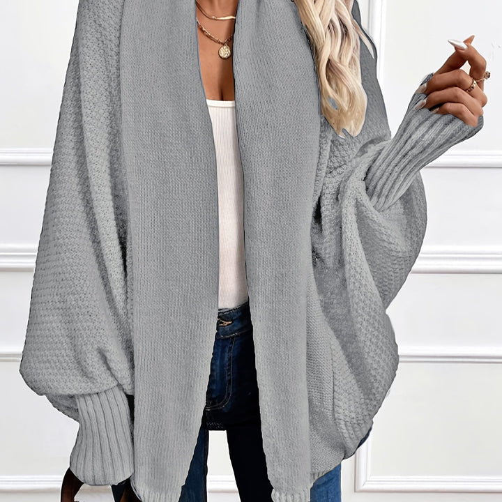 Clarissa | Draped Shawl-Collar Cardigan