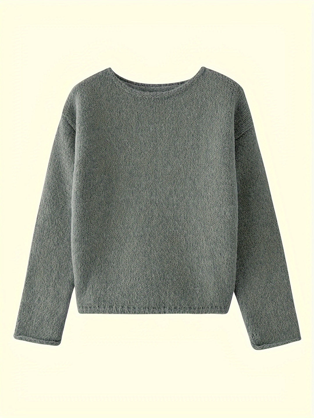 Noreen | Relaxed Crew Neck Sweater