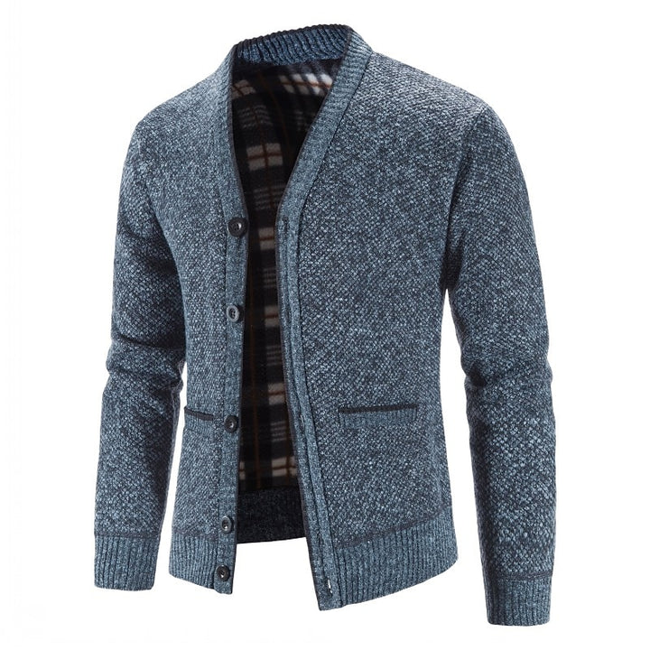 Colby | Button-Front V-Neck Cardigan