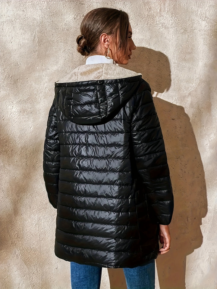 Isla | Quilted Longline Coat