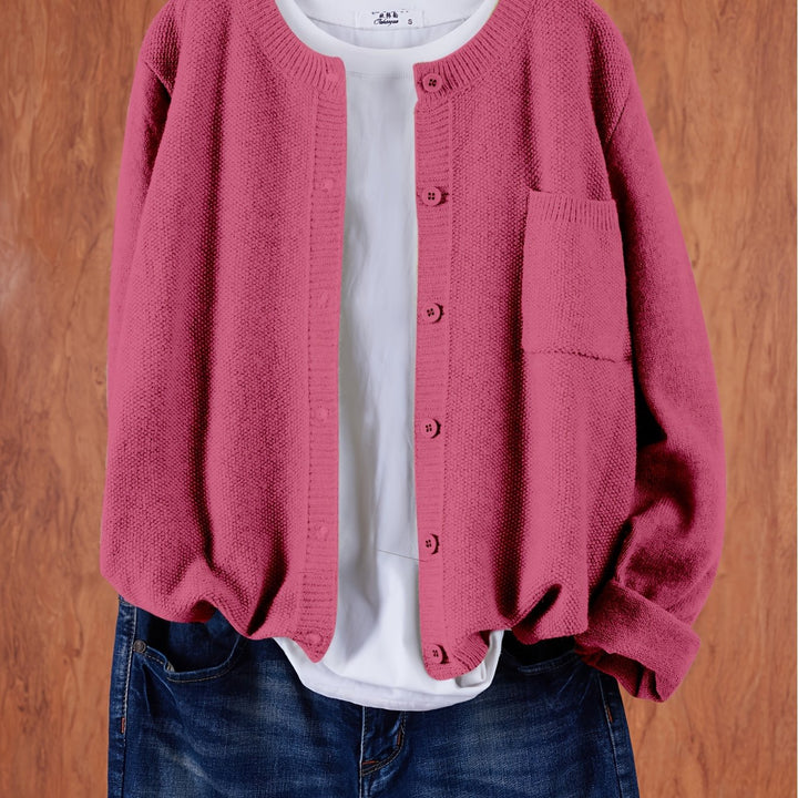 Tabitha | Button-Front Open Cardigan
