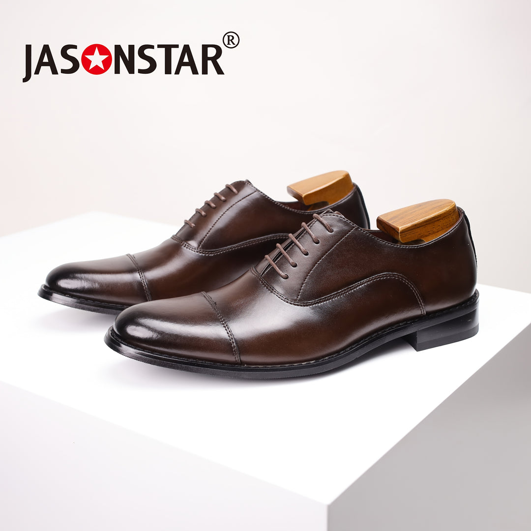 Edward | Classic Cap-Toe Oxford Shoes