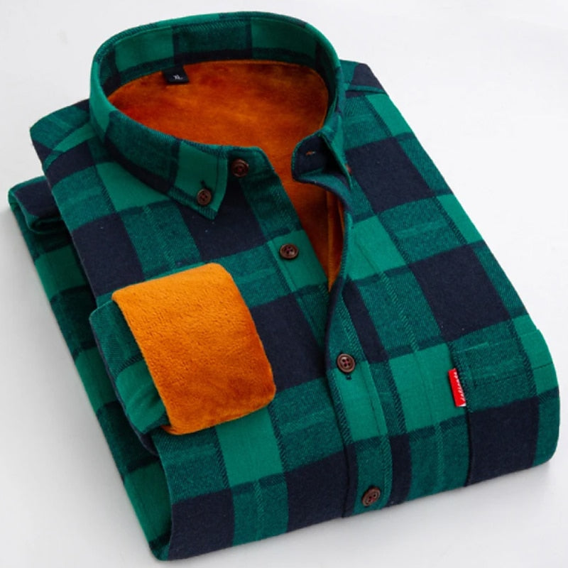 Grayson | Checked Christmas Overshirt