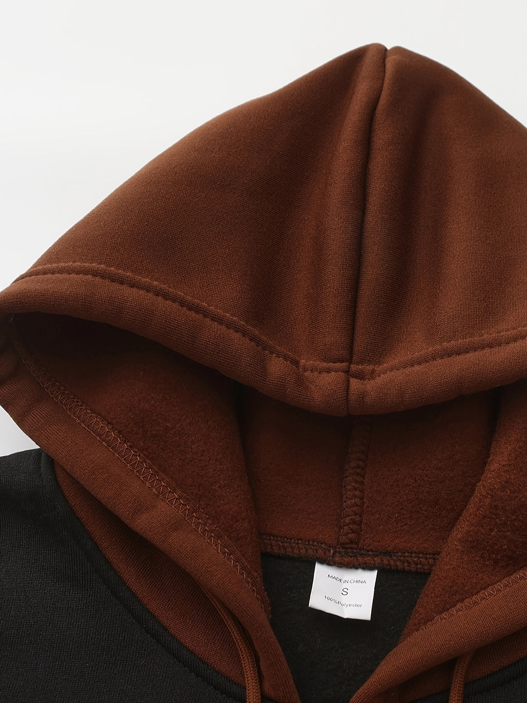 Cedric | Color Block Zip-Up Hoodie