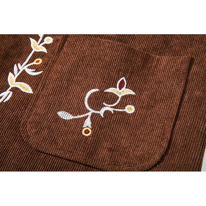Otis | Embroidered Single-Breasted Waistcoat