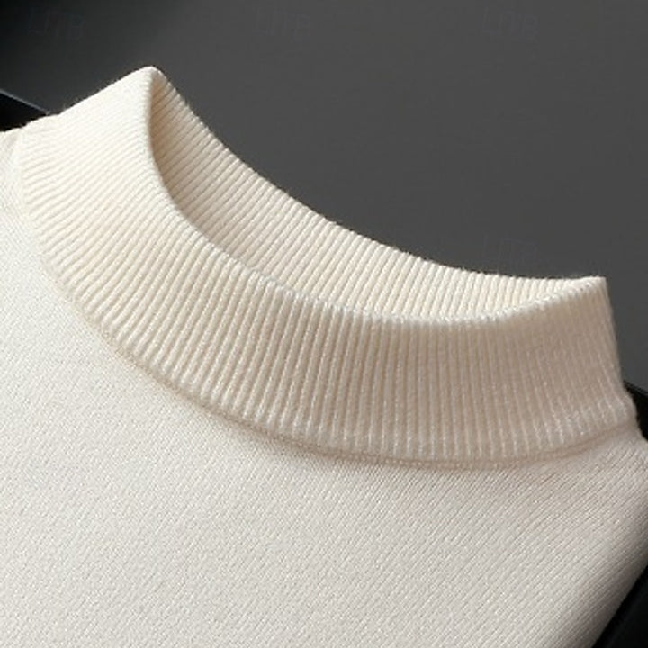 Hamilton | Ribbed High-Neck Sweater