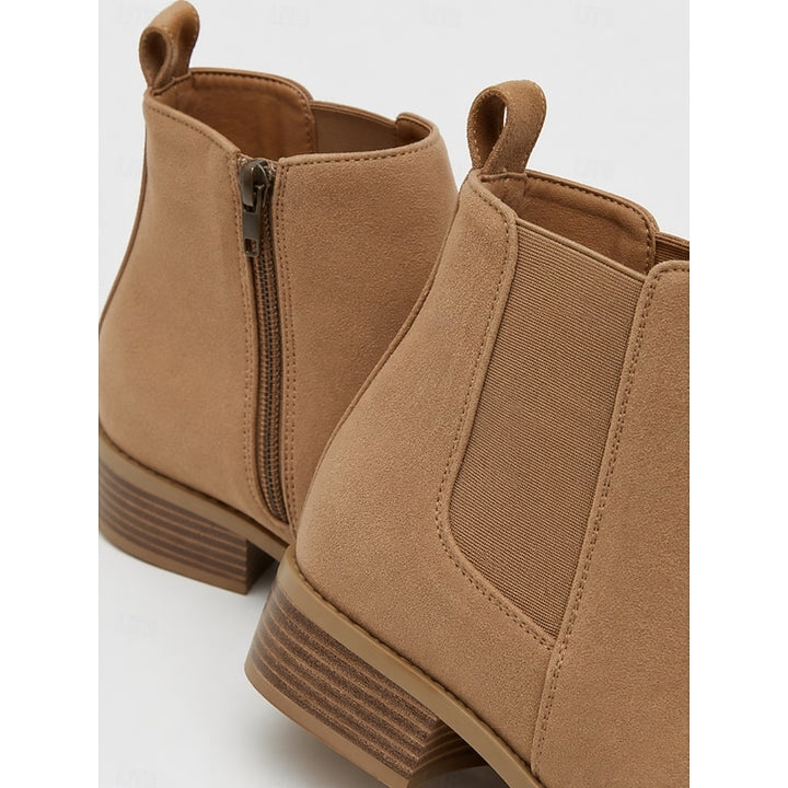 Vivienne | Pointed-Toe Block Heel Ankle Boots