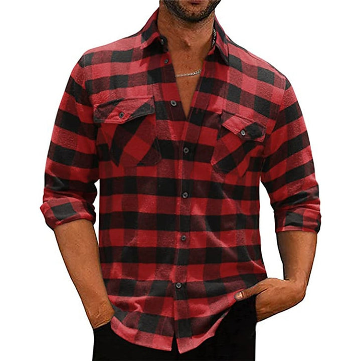 Maddox | Classic Checked Long-Sleeve Shirt