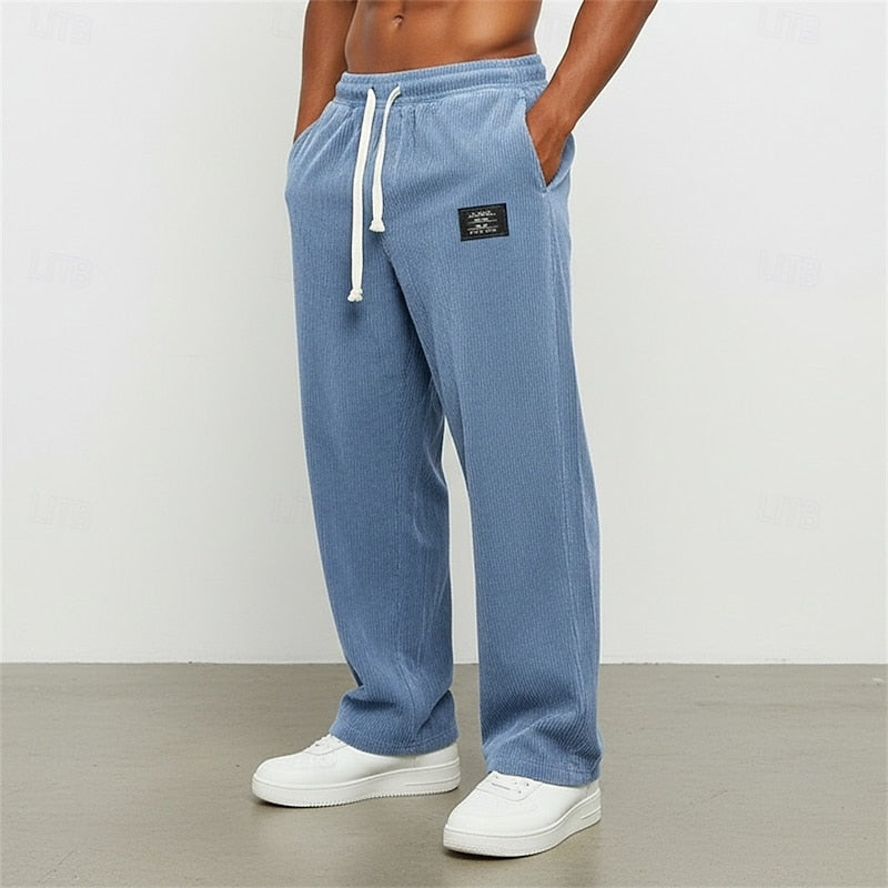 Alden | Relaxed Straight-Leg Pants