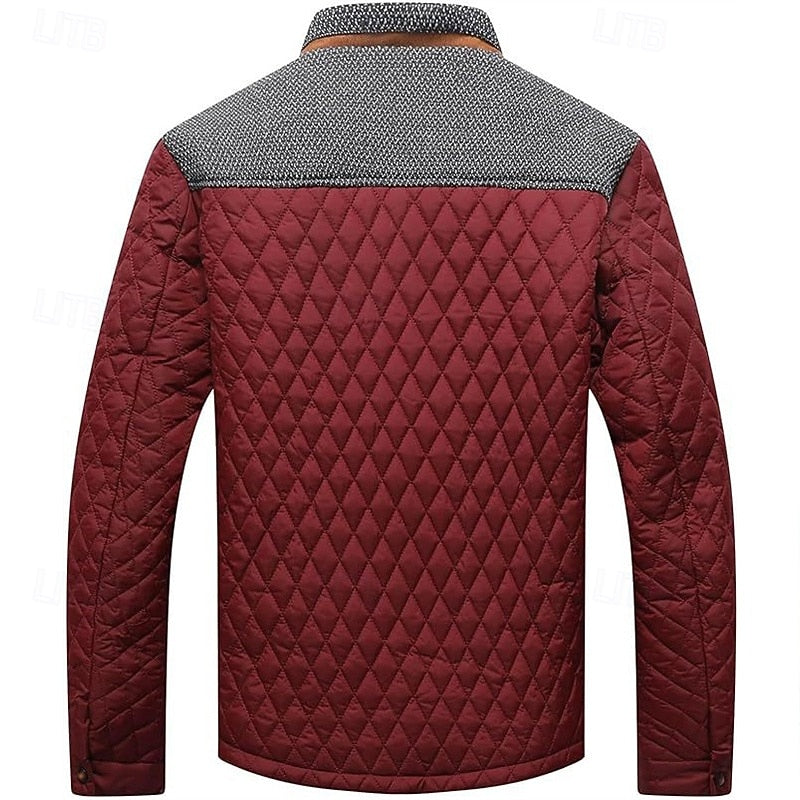 Hayes | Quilted Stand-Collar Jacket