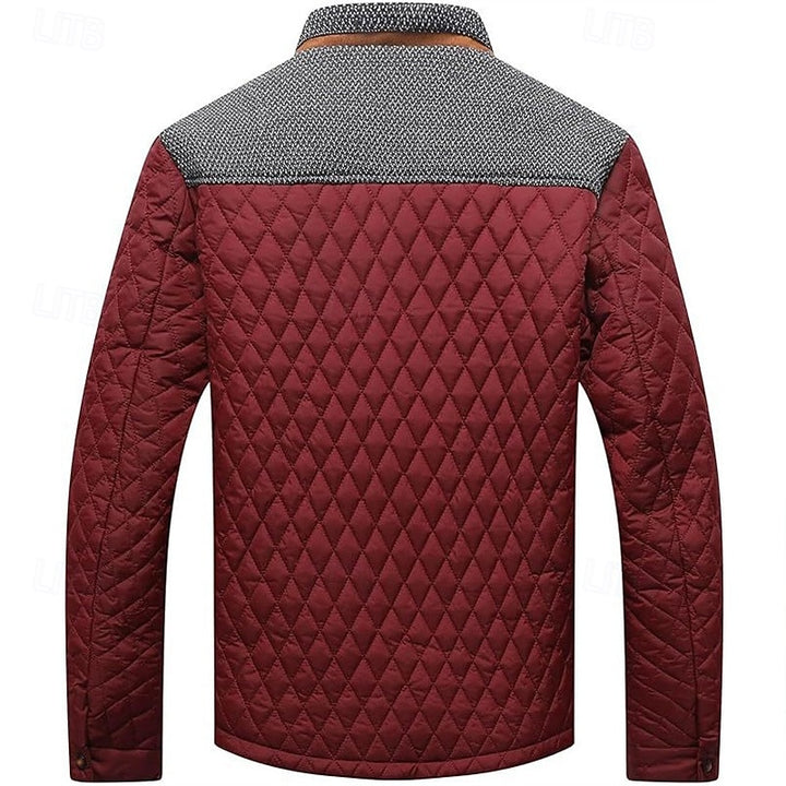 Hayes | Quilted Stand-Collar Jacket