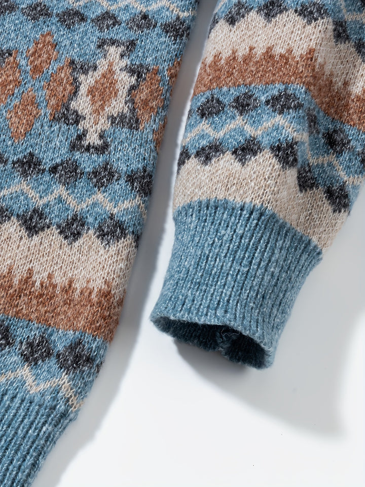 Rupert | Heritage Patterned Sweater