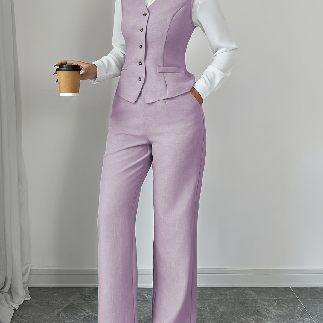 Miriam | Tailored Wide-Leg Trouser Set