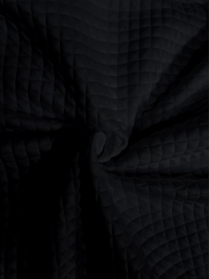 Carolyn | Quilted-Texture Baseball Jacket