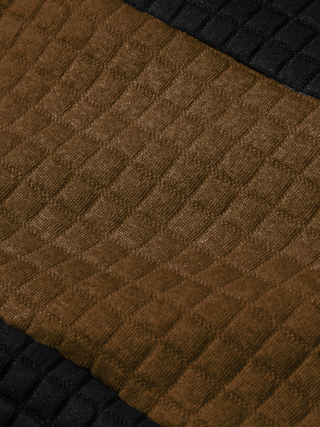 Hayes | Textured Colour-Block Hoodie