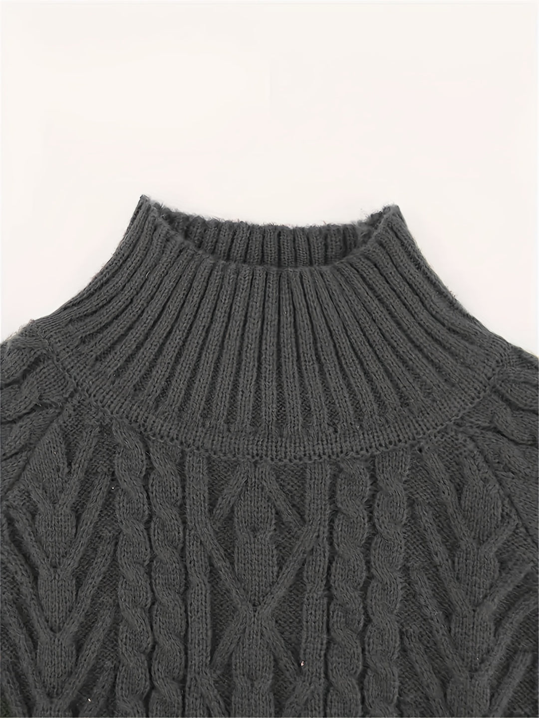 Eloise | Textured Half-Collar Sweater