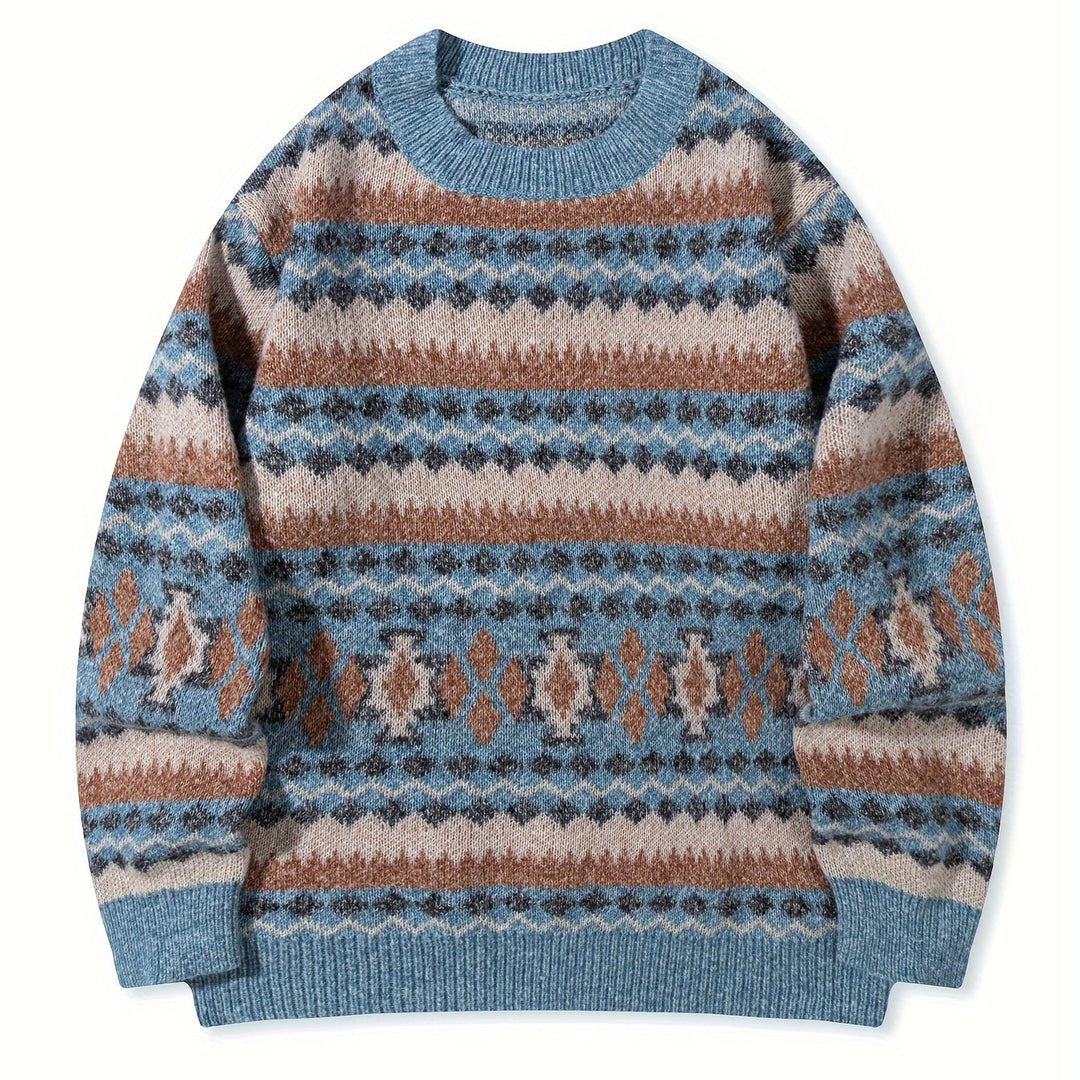 Rupert | Heritage Patterned Sweater