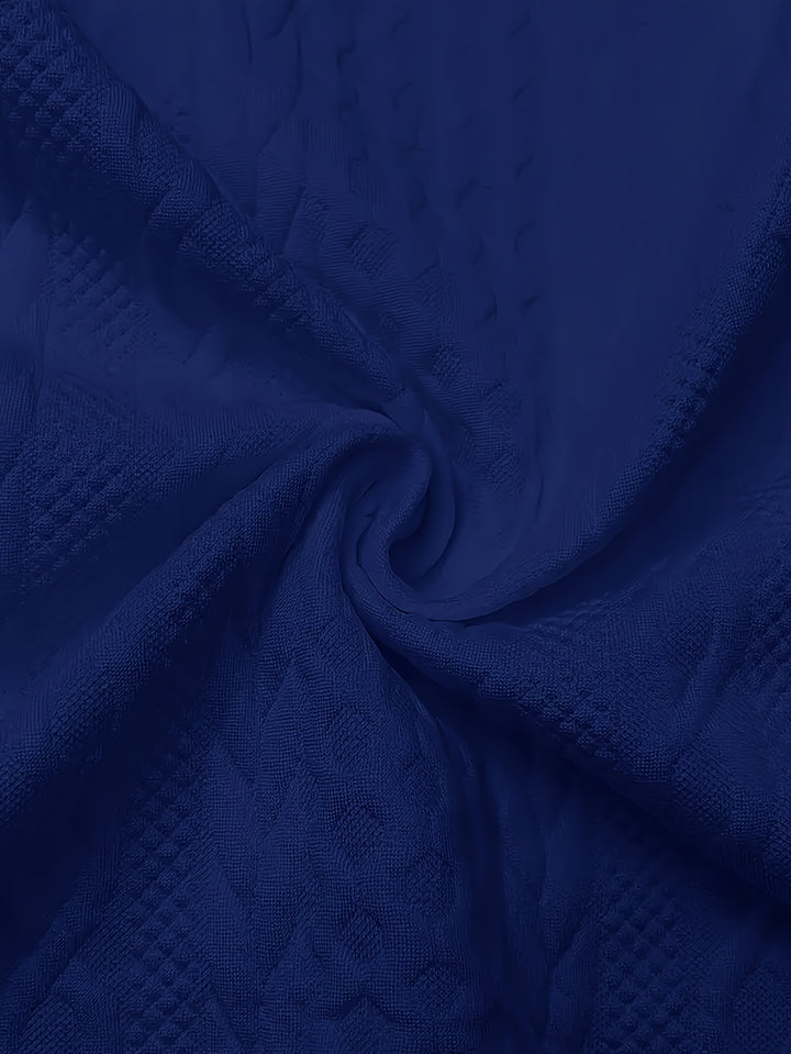 Delia | Textured Zip-Up Hooded Jacket